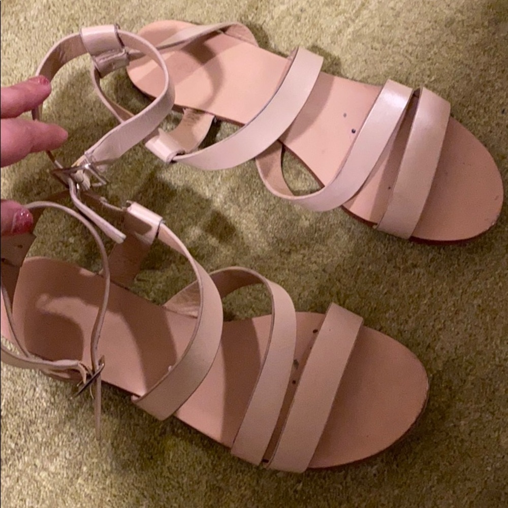Splendid leather sandals 9M beige